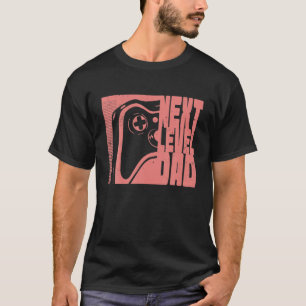 Camiseta Próximo nível do Mens, Pai - Jogos de Gravidez