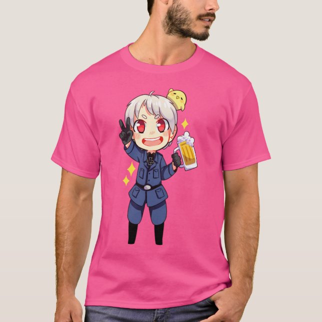 Camiseta Prússia - Hetalia (Frente)