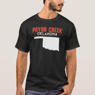 Camiseta Pryor Creek USA State America Travel Oklahoman