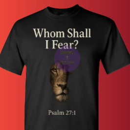 Camiseta Psalm 27:1 - Christian
