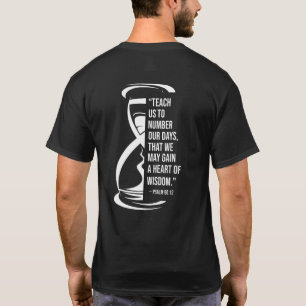 Camiseta Psalm 9012 Nos Ensina Para Numerar Nossos Dias De