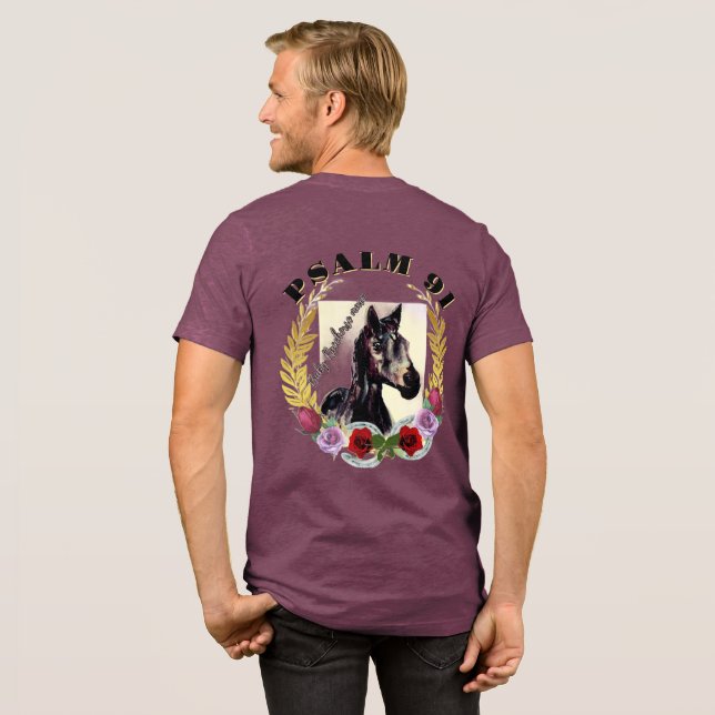 CAMISETA PSALM 91 POTRA CORRENDO FÊMEA (Voltar Cheio)