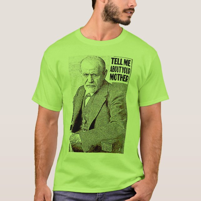 Camiseta Psicanálise, terapia Psychoanalytic, FREUD (Frente)