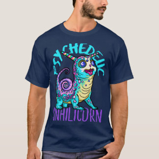 Camiseta Psicélio Louco e Louco Trabalho de arte 4