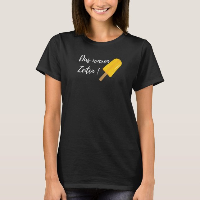 Camiseta Psicha para todos que amam sorvete (Frente)
