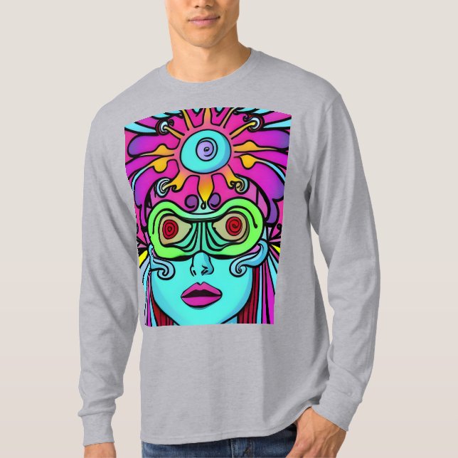 CAMISETA PSICODELIA MULHER (Frente)