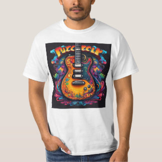 Camiseta Psicodélica de Violão