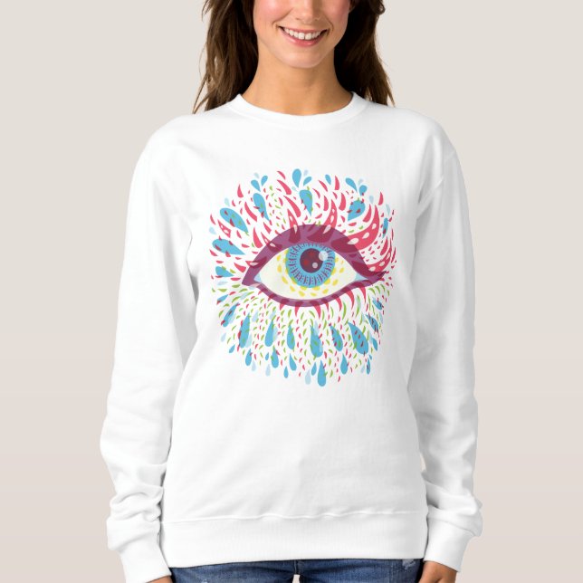 Camiseta Psicodélica - Hippie Trippy (Frente)