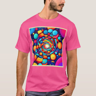 Camiseta Psicodélico Vórtex de Cor
