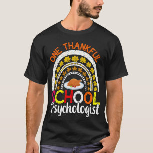 Camiseta Psicóloga da Escola de Graças Rainbow Psychology G