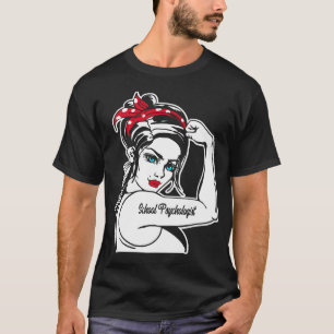 Camiseta Psicóloga Escola Psicóloga Rosie The The The Schoo