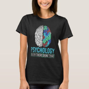 Camiseta Psicóloga Terapia Ciência Cérebro Psicologia Psico