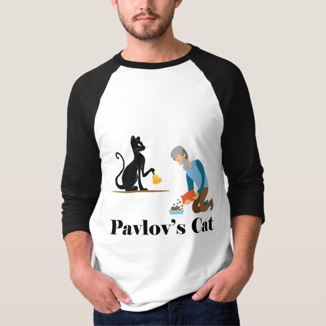 Camiseta Psicologia Gata de Pavlov (Frente)