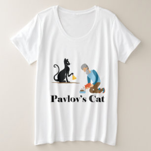 Camiseta Psicologia Gata de Pavlov
