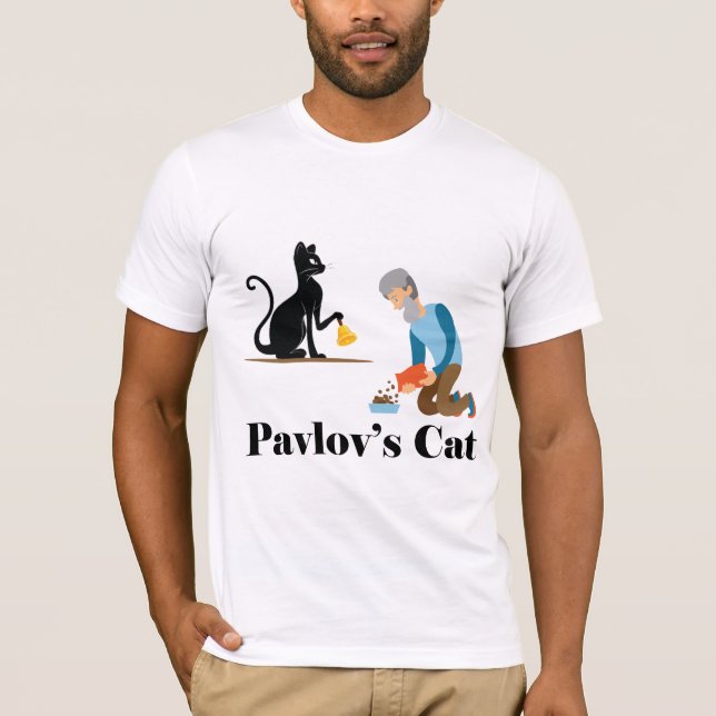 Camiseta Psicologia Gata de Pavlov (Frente)