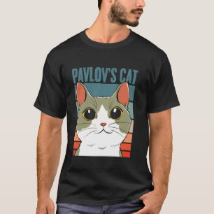 Camiseta Psicologia Gato de Pavlov Gatinho Amante de Gato D