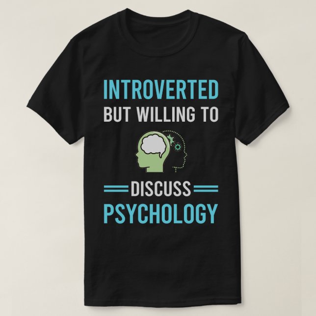 Camiseta Psicologia Introduzida (Frente do Design)
