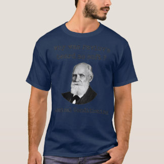 Camiseta Psicologia Pavlovs Barba piada Condição Clássica