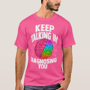 Camiseta Psicologia Psicóloga Terapista Presente Psicose 23
