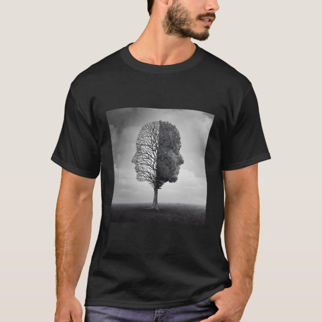Camiseta Psicologia Surreal E Psiquiatria (Frente)