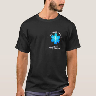 Camiseta Psicólogo Clínico de Saúde Mental e Comportamental
