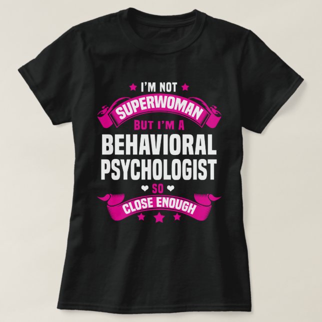 Camiseta Psicólogo Comportamental (Frente do Design)