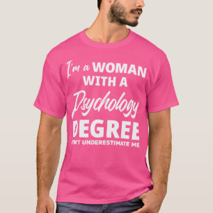 Camiseta Psicólogo de Graduação em Psicologia Engraçado