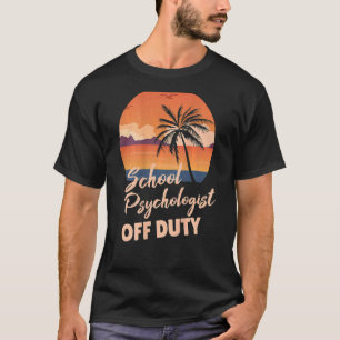 Camiseta Psicólogo Escolar do Daí Vintage 90s Beach Sun