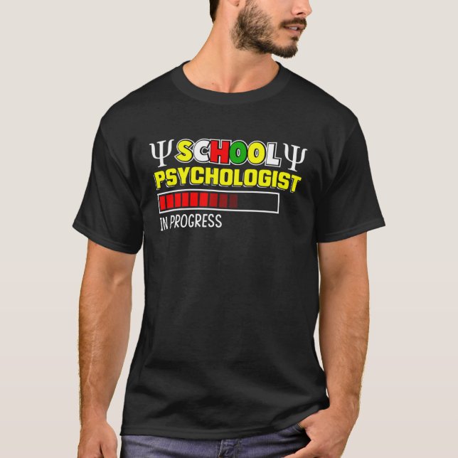 Camiseta Psicólogo Escolar Estudante De Psicologia Em Andam (Frente)