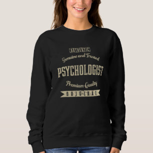 Camiseta Psicólogo Genuíno e Confiável Psicologia Engraçada