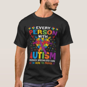 Camiseta psicólogo infantil - patologista linguista Autism 