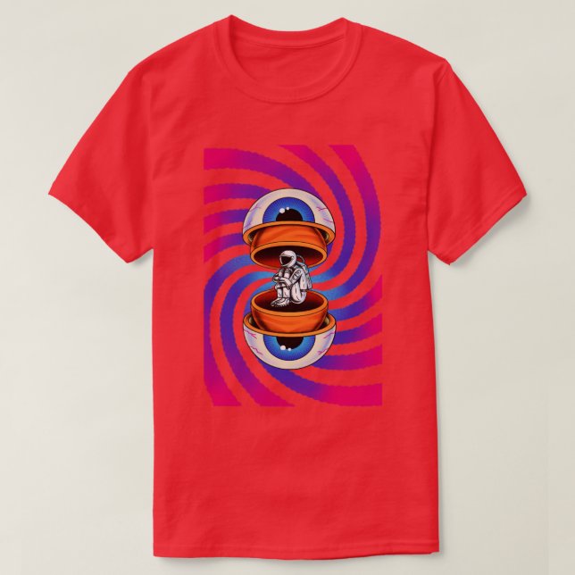 CAMISETA PSIQUEDÉRICOS ESPACIAIS (Frente do Design)