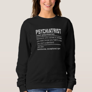 Camiseta Psiquiatra Definição Design Psicologista Psychi