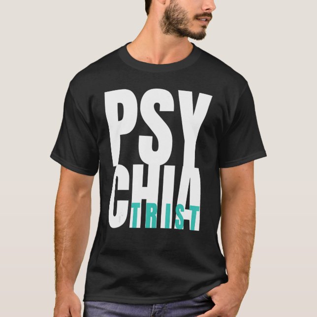 Camiseta Psiquiatria médico psiquiátrico (Frente)