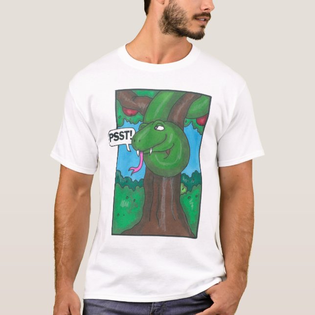 Camiseta Psst…  -2   cavalheiro (Frente)