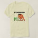 Camiseta Psto pela pizza (Frente do Design)