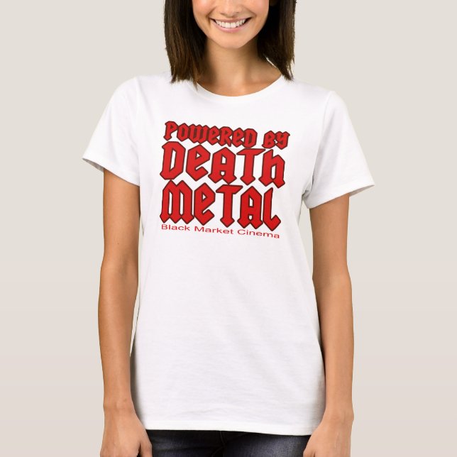 Camiseta psto pelo metal da morte (Frente)