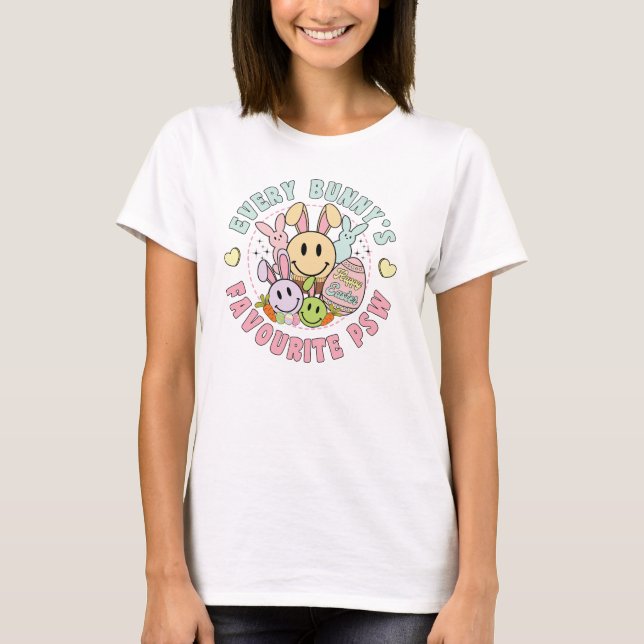 Camiseta PSW favorita de cada coelho (Frente)