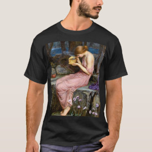 Camiseta Psyche Abrindo a Ouro Box Waterhouse Art