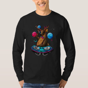 Camiseta Psychedelic Deer DJ EDM Raver Trance Festival de M