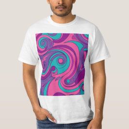 Camiseta Psychedelic Swirl