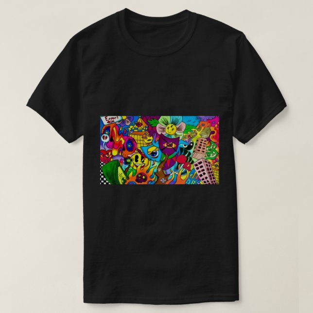 Camiseta Psychedelix - vexx inspired    (Frente do Design)
