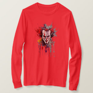 Camiseta Psycho Clown Splash Art – Ousada