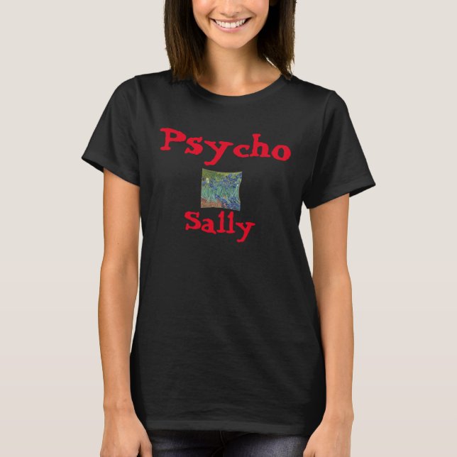 Camiseta Psycho Sally Your Name & Adjective Template 2038 (Frente)