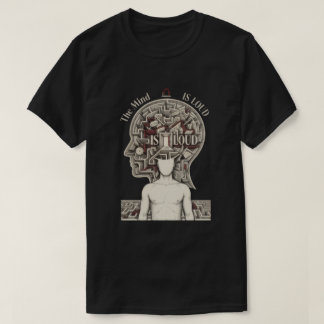 Camiseta Psychology Streetwear | Labirinto da Mente Sombria