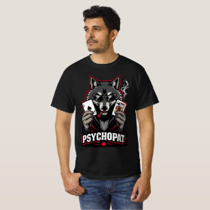 Camiseta PSYCHOPAT Wolf Masculina – Streetwear Alf