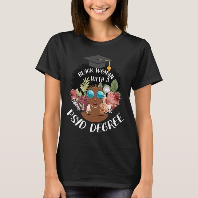 Camiseta PsyD Doutorado em Psicologia (Frente)