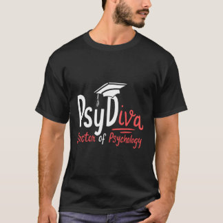 Camiseta Psydiva Doutor Em Psicologia Psicóloga