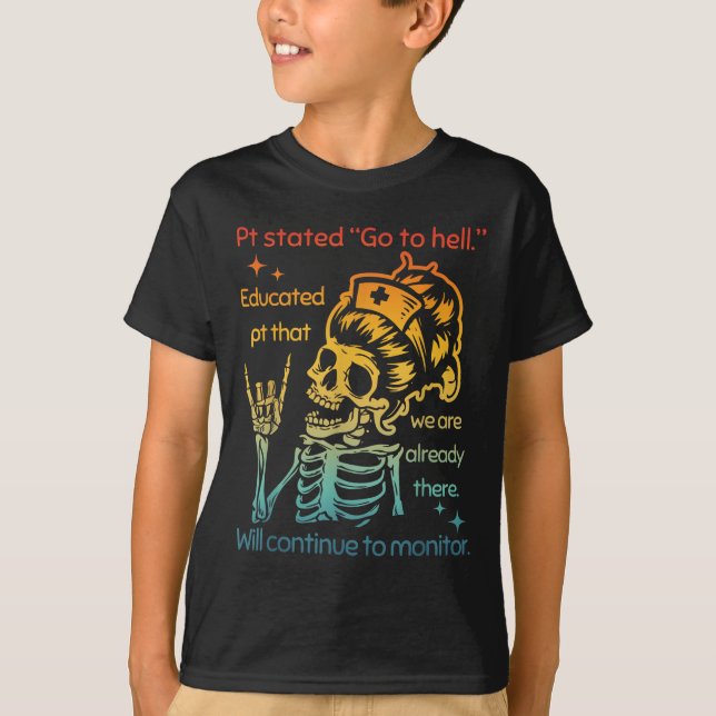 Camiseta Pt Declarou Ir Para O Inferno Educado Pt Que Nós S (Frente)