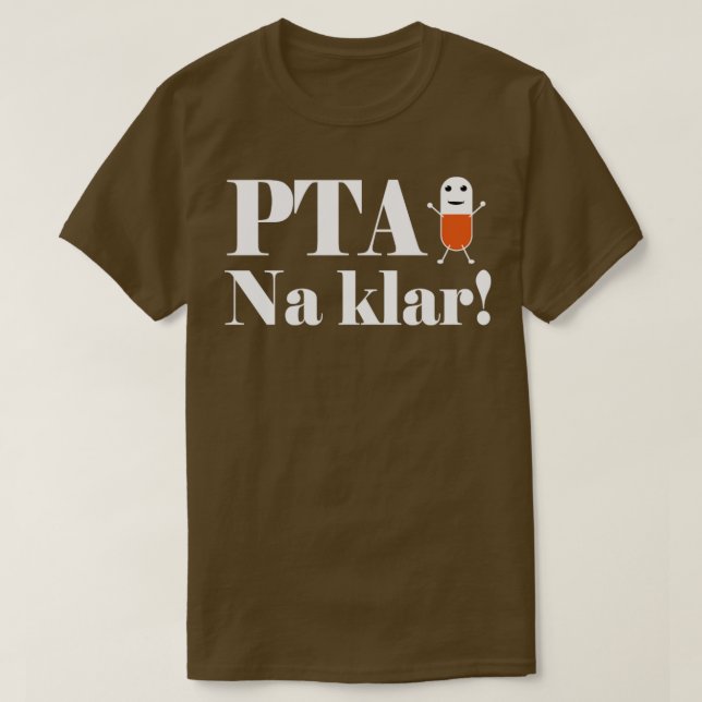 Camiseta PTA na klar (Frente do Design)